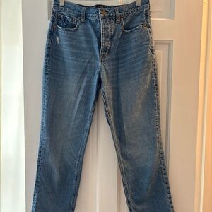 J. Crew High-Rise Straight Denim
